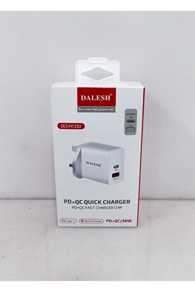 DALESH شاحن حائط USB من النوع C سريع الشحن - محول طاقة مدمج عالي السرعة مع تق...