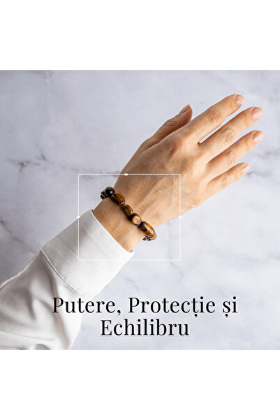 craftmystic Balance Jewellery - Tiger Eye Crystal Bracelet