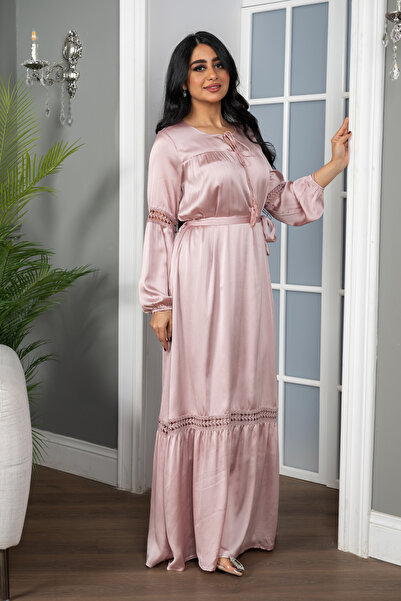 Ron جلابية سادة ناعمه