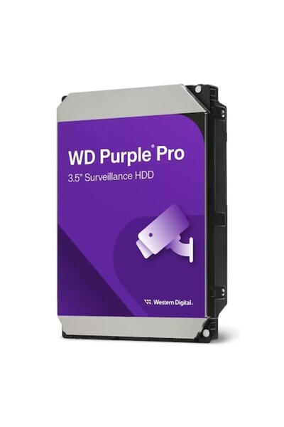 WD Hard Disk, WD, 12TB, 3.5", SATA, 7200 RPM, Purple Pro