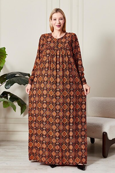 Ferace Women's Plus Size Robe Dress