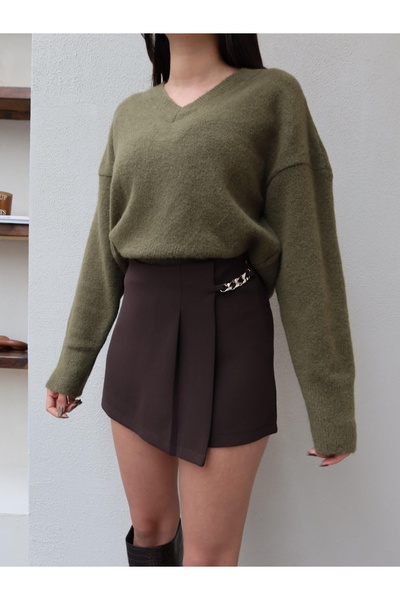 ESRAHELVACI Fusta scurtă cu lanțuri