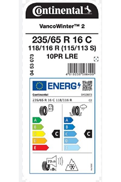 Continental 235/65R16 C 118/116R VAN WIN 2