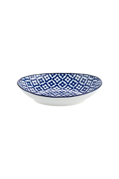 Madame Coco Rêve Bleu Tuyau Oval Tabak - Mavi - 19,5x16,5 Cm