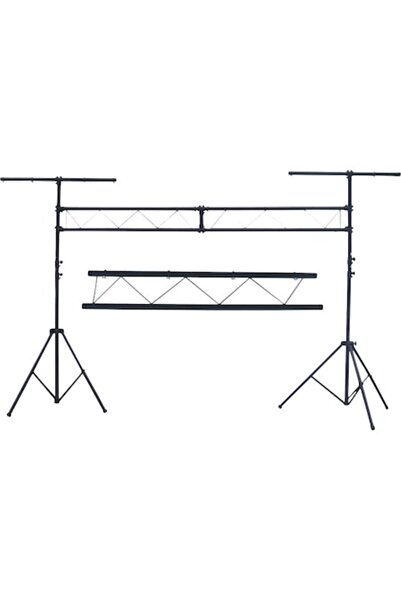 IBIZA Stand, suport dublu pentru lumină, înălțime 2-4 m