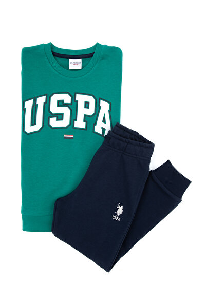 U.S. Polo Assn. Erkek Çocuk Mint Pijama Takımı 50318688-VR090