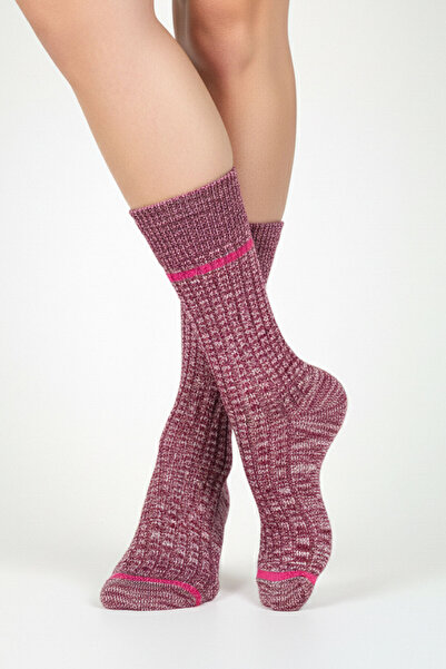 Buluş Organic Κάλτσες από οργανικό βαμβάκι 3 τεμαχίων Flamlı Moline - Πολύχρωμες