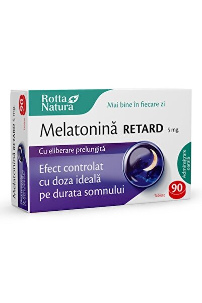 Rotta Natura Мелатонин Ретард с продължително освобождаване 5 мг, Рота Натура...
