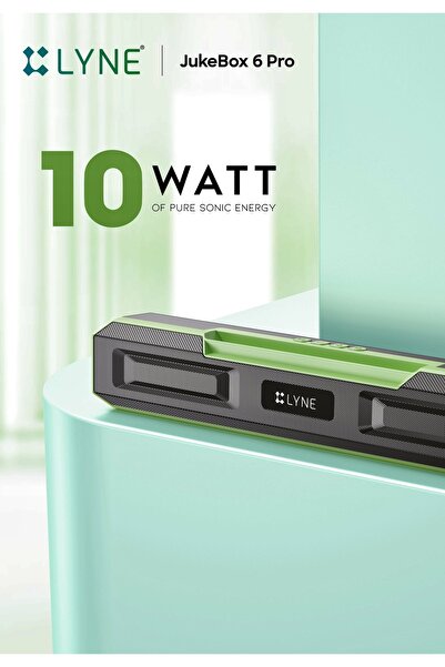 u & i JukeBox 6 Pro 10W Single Soundbar With Bluetooth, 6 Hours Playtime, Built-in Phone Holder