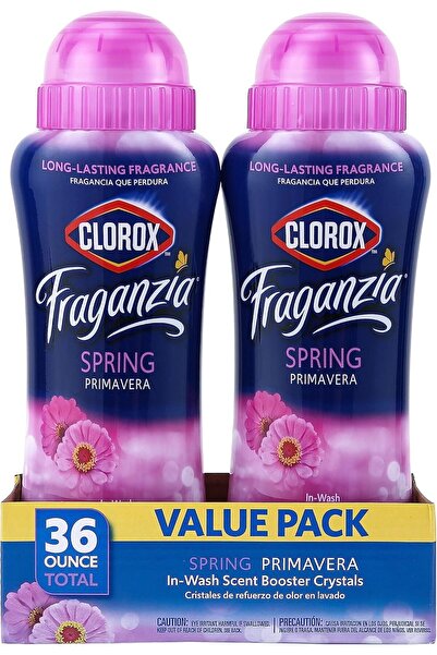 Clorox Fraganzia Scent Boosting In-Wash Crystals | Freshen Clothes and Linens With Spring Laundry Be