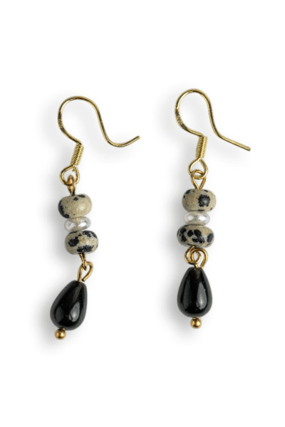 craftmystic Cercei cu echilibru energetic și protecție - Model cu 3 elemente