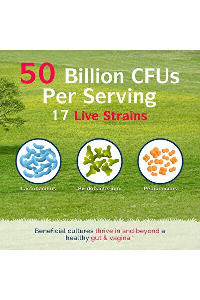 Innate Vitality Probiotics for Women, 50 Billion CFUs, 17 Proven Strains, 60 Veggie Caps, Formulated