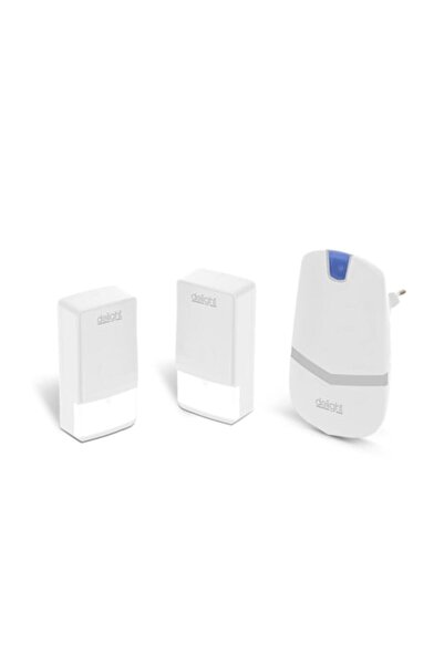 DELIGHT Sonerie digitală wireless și fără baterie Kinetic, cu 2 unități exter...