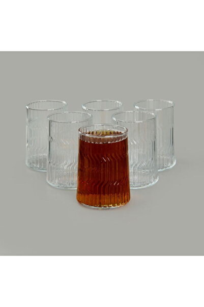 Paşabahçe Dunes 6'lı Meşrubat ve Su Bardağı Seti - Şeffaf - 335 ml