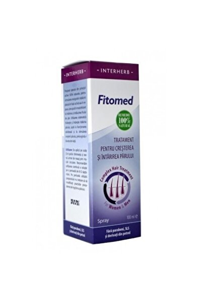 Interherb Fitomed Spray pentru cresterea si intarirea parului x 100 ml