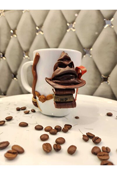 V KİLUNA Harry Potter Sorting Hat Custom Handmade Polymer Clay Hat
