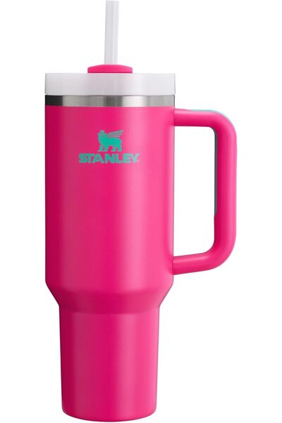 Stenley Stanley Quencher H2.0 Tumbler 40oz – Hot Pink | Vacuum Insulated Mug with Straw