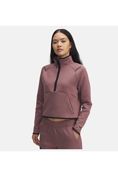 Under Armour Kadın UA Unstoppable Fleece Yarım Fermuarlı Sweatshirt 6003671-651