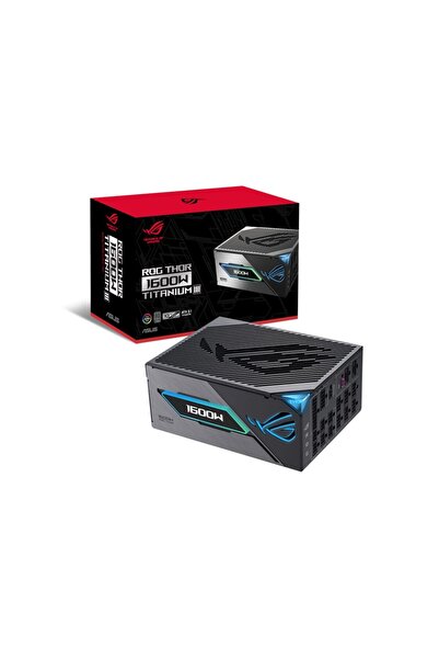 ASUS ROG THOR 1600W Titanium III GAMING OLED ATX 3.1/PCIe 5.1 Full Modüler Gü...