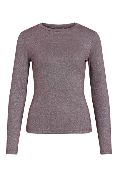 VILA Oberteil mit langen Ärmeln VICATREA Rundhals