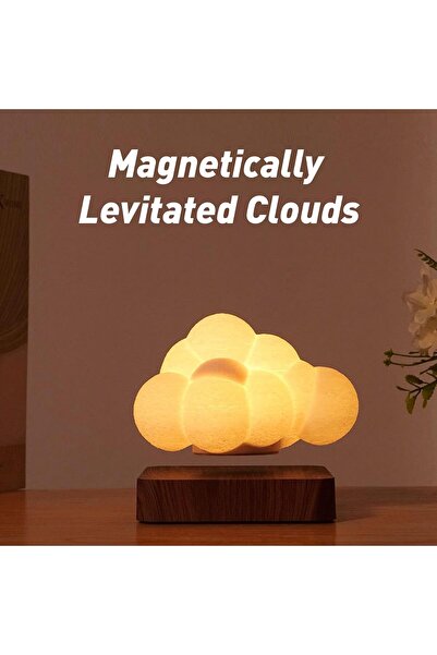 Fipka SinSed-Floating Cloud Lamp - 360-degree Floating, 3 Lighting Modes, Perfect for Office, Bedroom, and