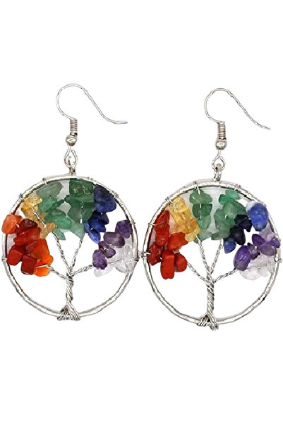 craftmystic Cercei Copacul Vieții - Lucrați manual cu pietre semiprețioase și...