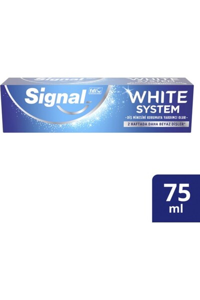 Signal Diş Macunu White System 75Ml
