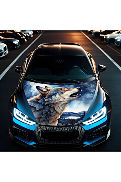 Avex Folie Capota Auto "Hood Art" rezistenta la exterior, marime S (150 x 110...