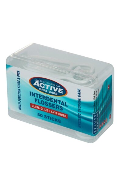 BEAUTY FORMULAS Bețișoare de ață dentară, cutie cu 50 de bucăți