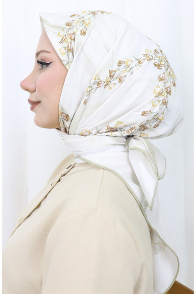 sefamerve Digital Rayon Scarf 70310-10 Brown