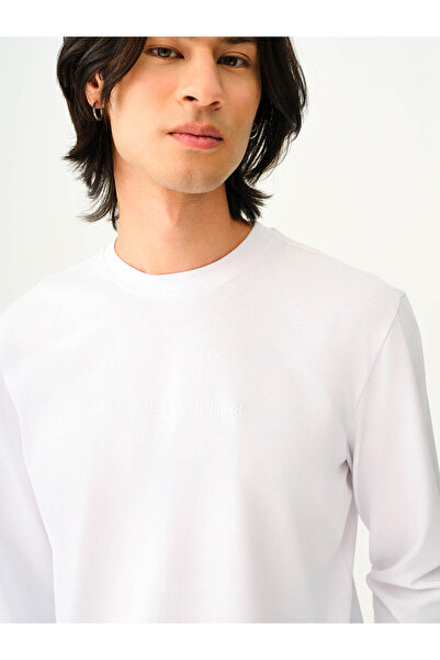 Loft Ανδρικό φούτερ Lf2037825 ΛΕΥΚΟ