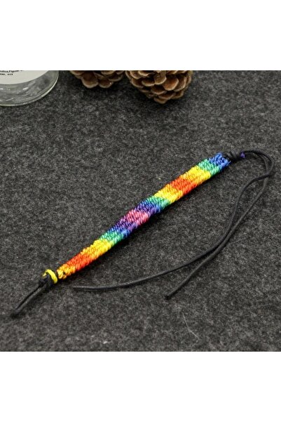 Other RAINBOW BRACELET ON A STRING RAINBOW LGBT STRING UNISEX
