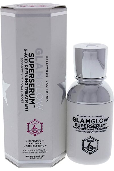 Glamglow Superserum 6-Acid Refining Treatment for Unisex 1 oz Treatment