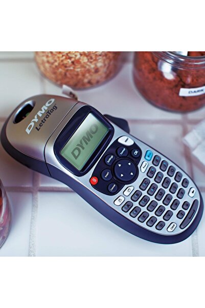 Dymo صانع الملصقات، صانع الملصقات المحمول LetraTag 100H، سهل الاستخدام، شاشة LCD مكونة من 13 حرفًا، رائع لـ