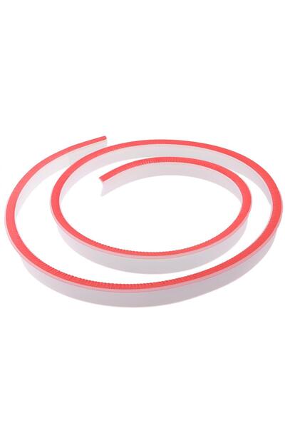 esimplu Prag de dus autoadeziv, flexibil, pentru cabina de dus, rezistent mucegai, alb, 2 m, model 90°