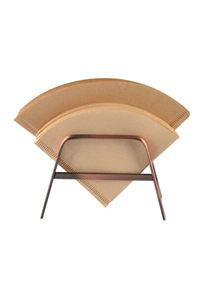 fulina Coffee Filter Holder, Metal Coffee Filter Storage Rack, Coffee Filter Container for Kitchen Office