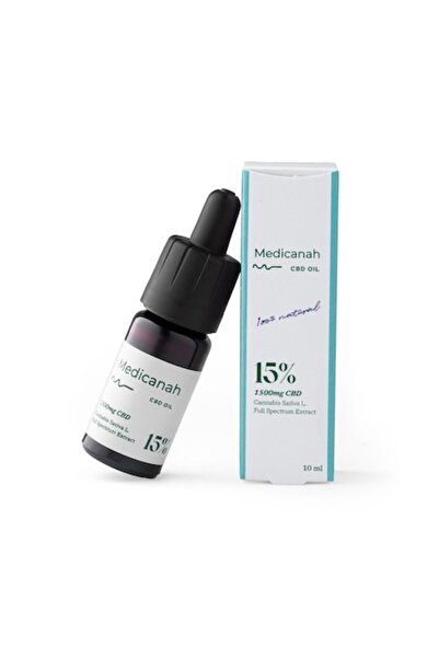 Medicanah Ulei de canabis 15%, 1500mg, Full Spectrum, Premium, Medicanah, 10ml