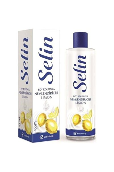 Selin Nemlendiricili PVC Limon Kolonya 400 ml