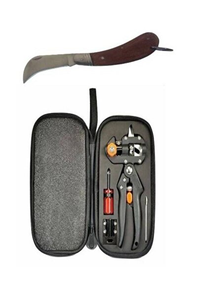 Spo sculeprofionline Cleste profi altoit cu accesorii si husa tip borseta + Cutit altoit tip cosor