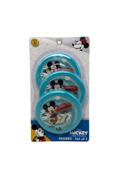 Disney Mickey and Friends Lightweight Frisbee Set for Kids
