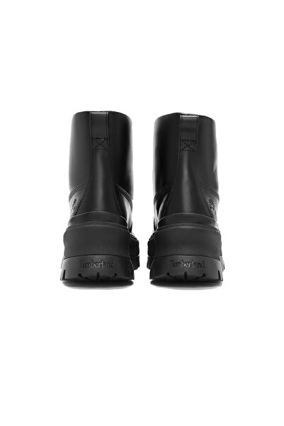 Timberland Roxie Lane Mid Lace Up Boot Kadın Günlük Bot TB0A295JW021 Siyah