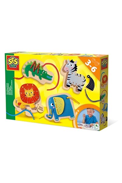 SES Creative Set de brodat, SES Creative, 3-6 ani, Multicolor