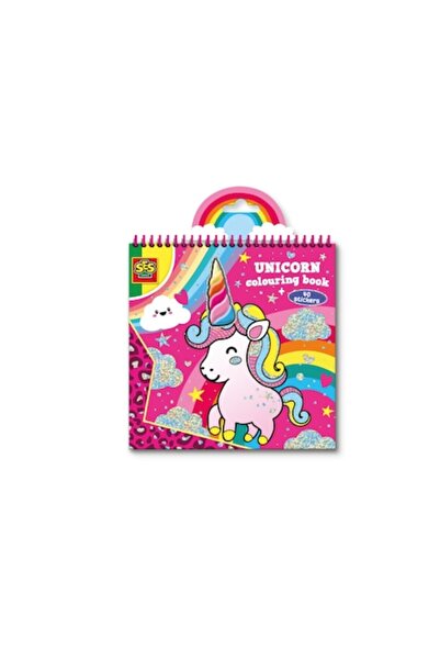 SES Creative Coloring Book Unicorn + 40 Stickers