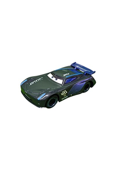 Şimşek Mcqueen McQueen Arabalar Animasyonu Çek-Bırak Minik Metal Araba-Jackson Storm Siyah