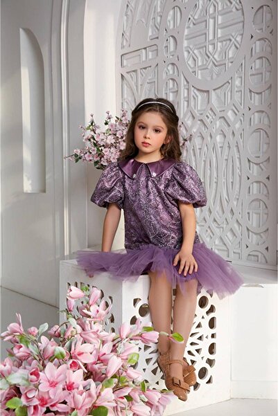 Miss Lorin Kids ÇOCUK DANTELLİ YILBAŞI ELBİSE