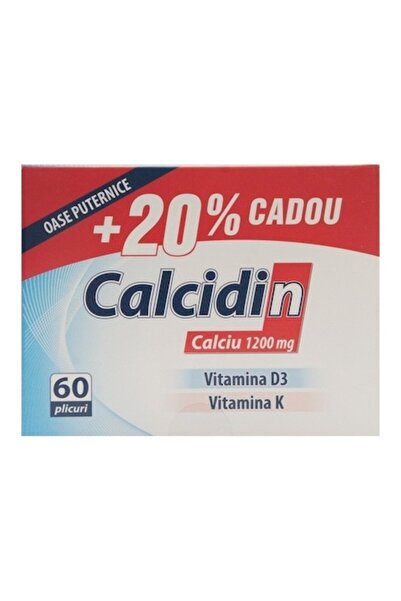 Zdrovit Calcidină, 60 plicuri,