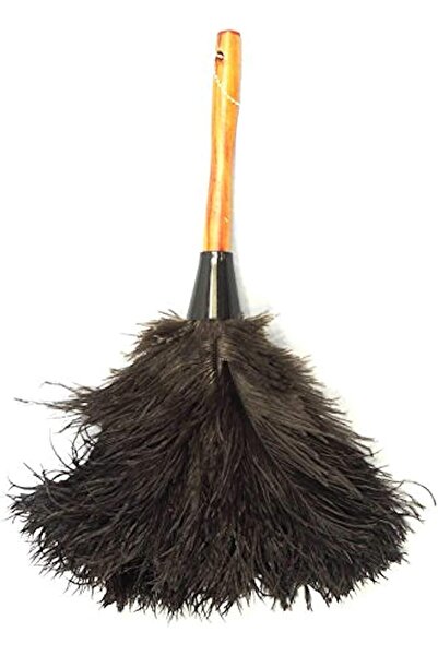 Dusters Killer منفضة ريش النعام، قاتلة الغبار، منفضة صغيرة، 14 بوصة طول