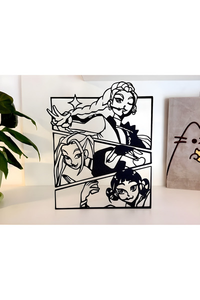 deep3d HUNTRİX Duvar Dekorasyon Panel Süsü