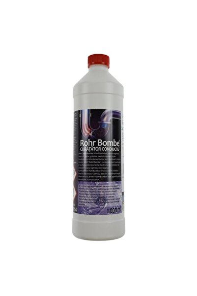OEM Solutie pentru desfundarea conductelor Sanit RohrBombe 3066RO, 1 L