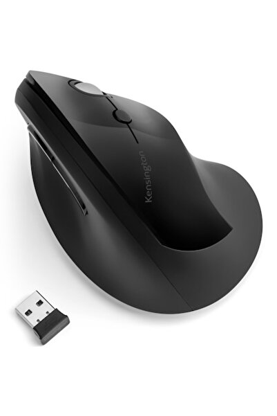 KENSINGTON Mouse vertical ergonomic ProFit, cu 6 butoane, wireless, negru